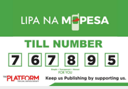 MPESA Till Number - 767895